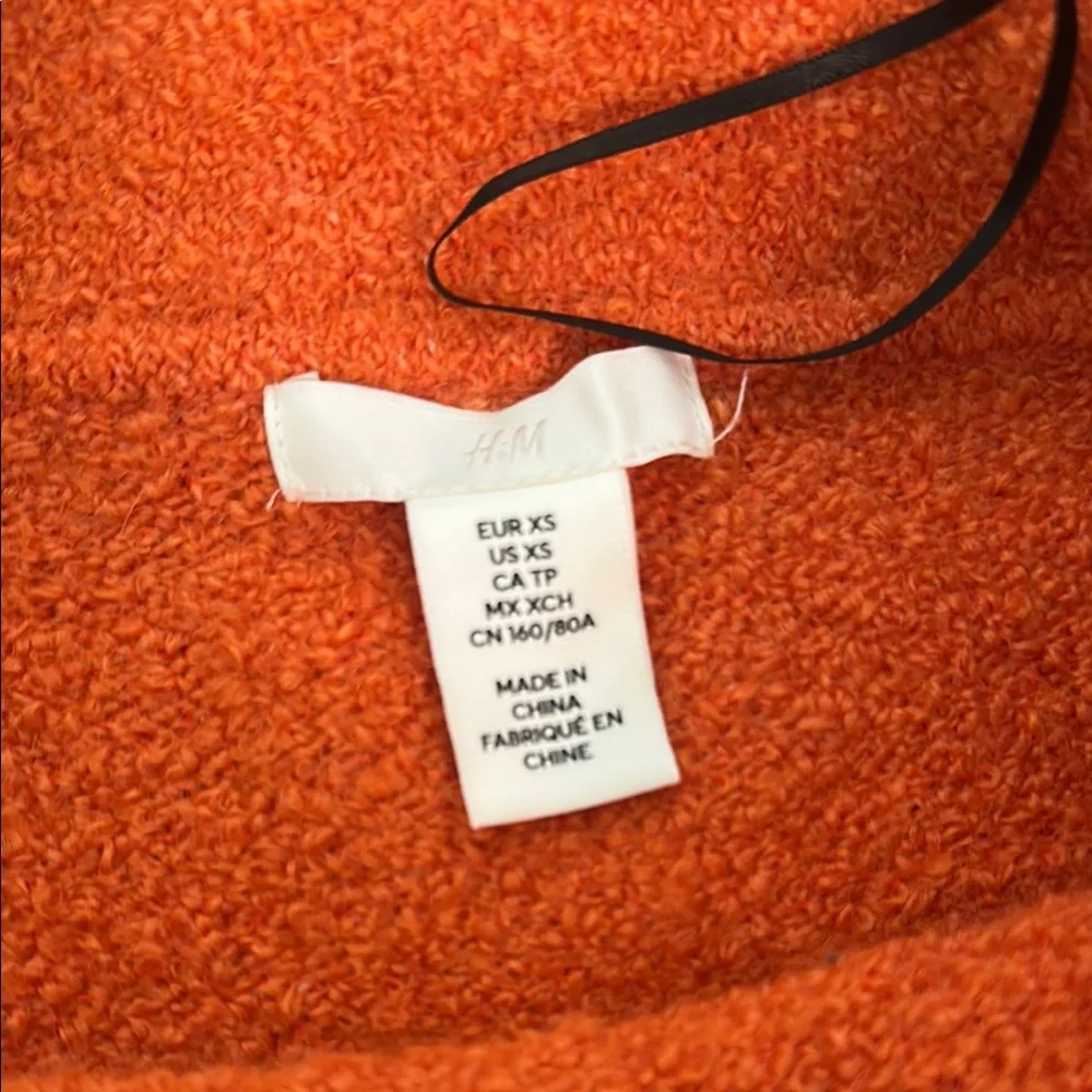H&M Orange Cowl Neck Sweater - Picture 2 of 2